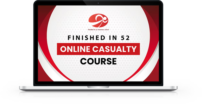 C) 52 hour-Property and Casualty- 12hour ethic course online included